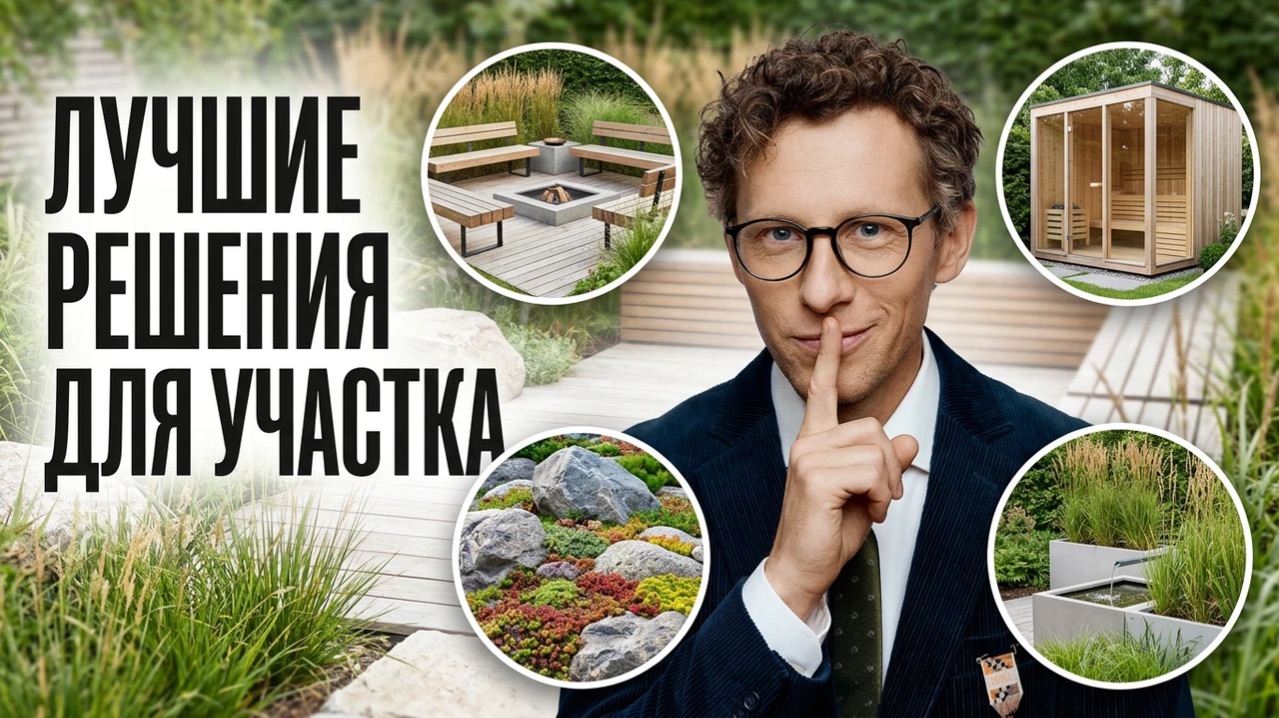 8 приёмов, как сделать участок ДОРОГИМ визуально в скандинавском стиле