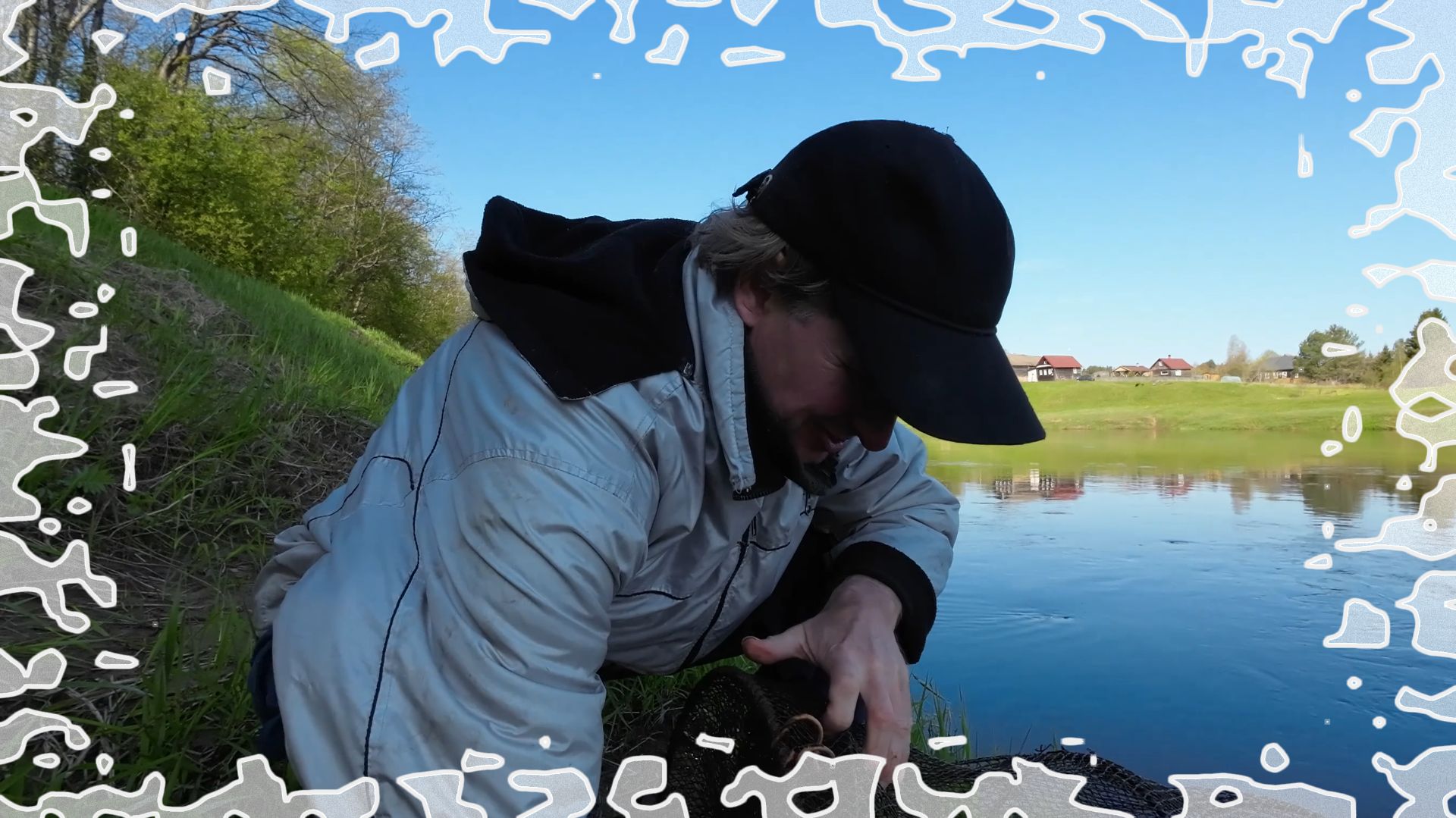 Мерёжа, свежие жерлицы и новый сезон начинается...