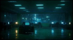 Coding Music for Deep Focus — Dark Ambient Rain (4 Hours) ：： Pluvial Circuit [ QF-013 ]