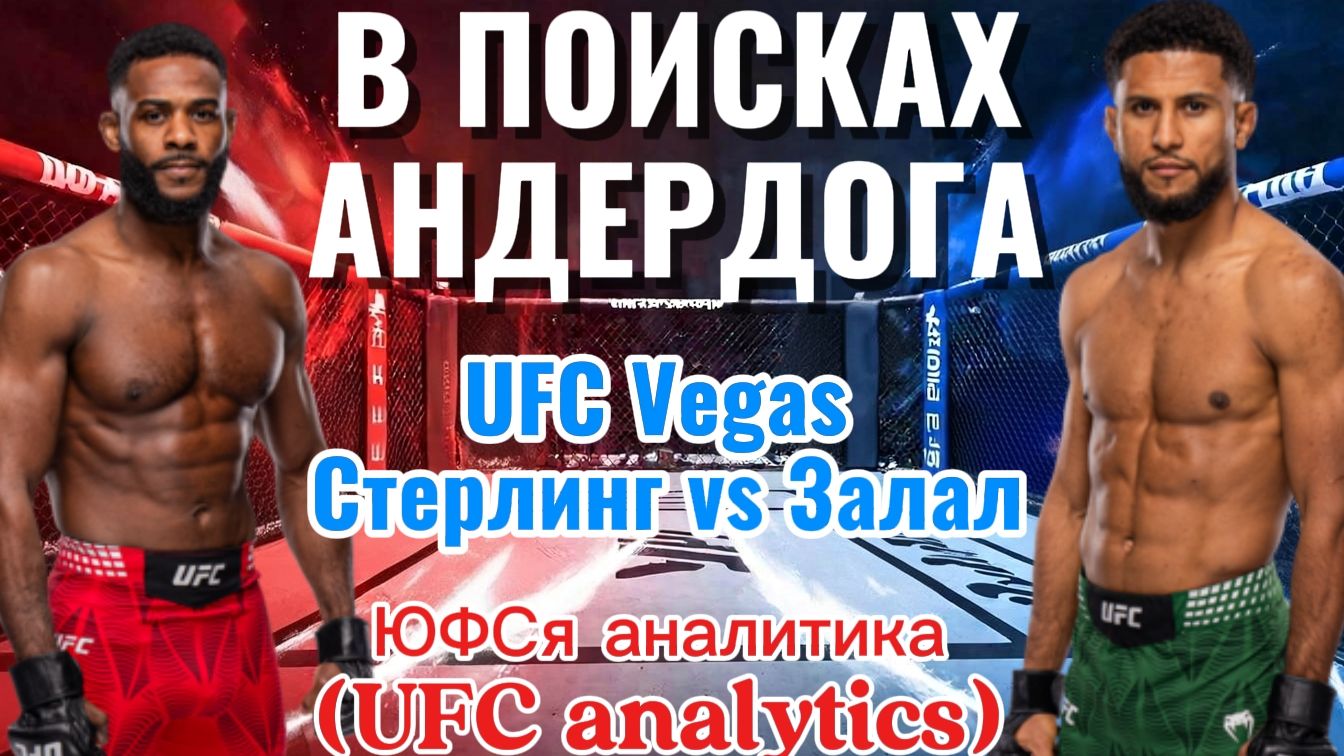 В ПОИСКАХ АНДЕРДОГА UFC Vegas Стерлинг vs Залал