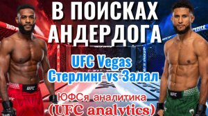 В ПОИСКАХ АНДЕРДОГА UFC Vegas Стерлинг vs Залал