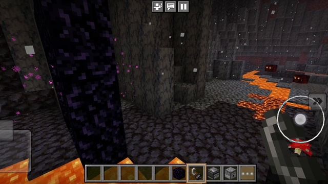 Бесконечная ферма обсидиана в Майнкрафт!