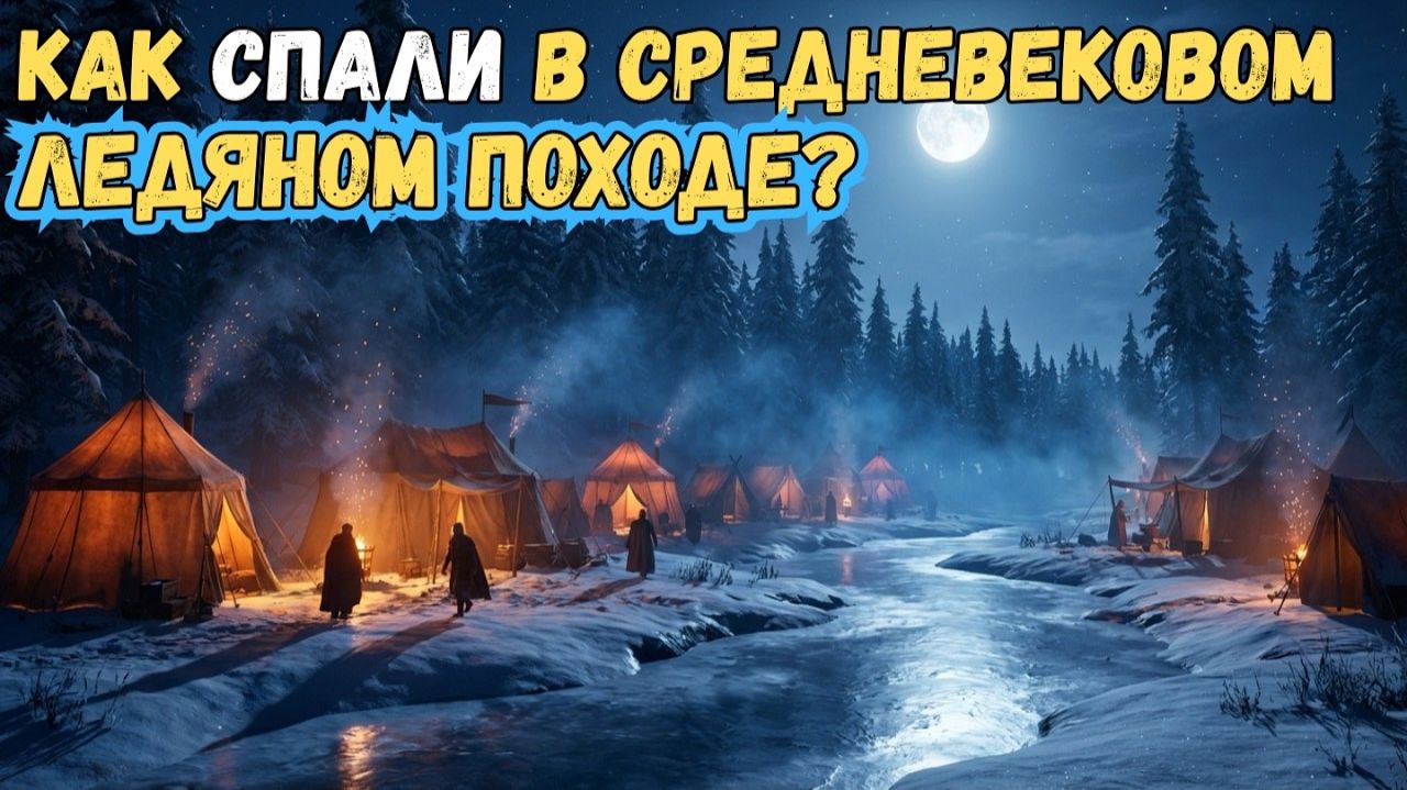 Быт, еда и сон в рыцарском походе🌛 Лекция для сна
