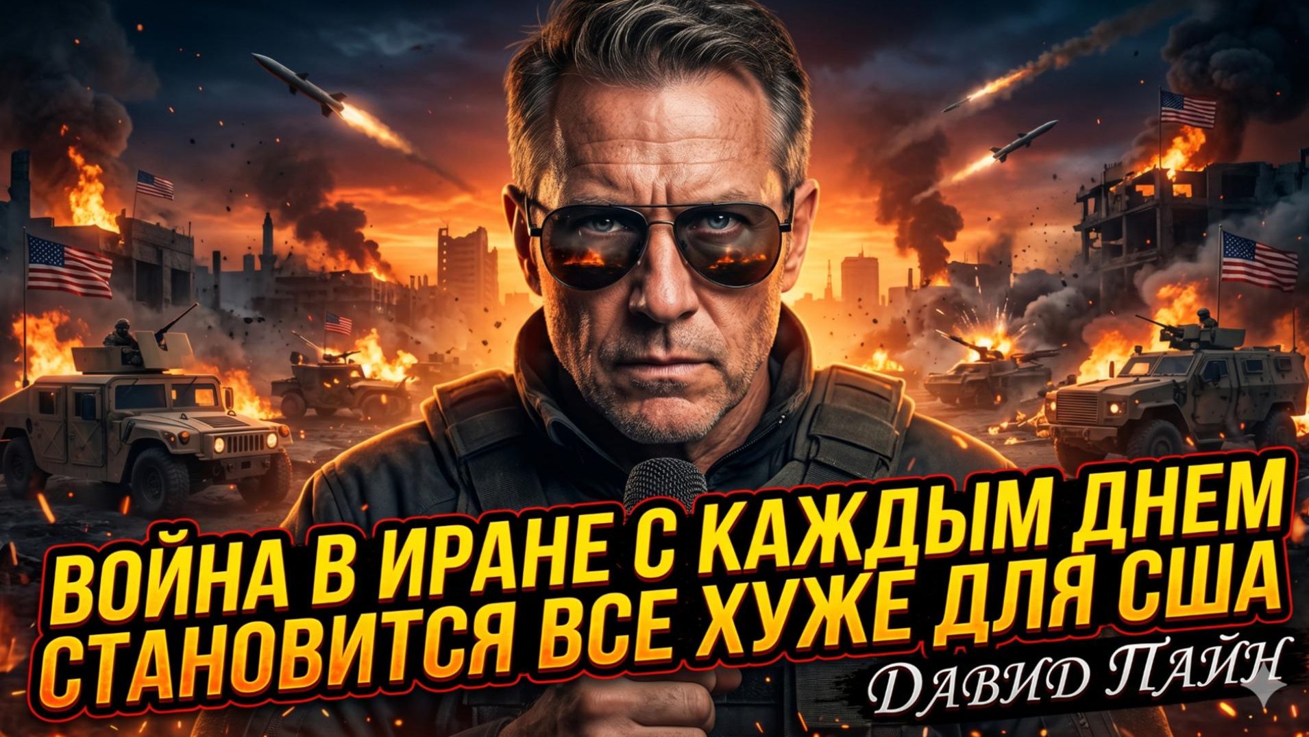 💥Дэвид Пайн | С каждым днём хуже! Как Иран затягивает Америку в адскую ловушку