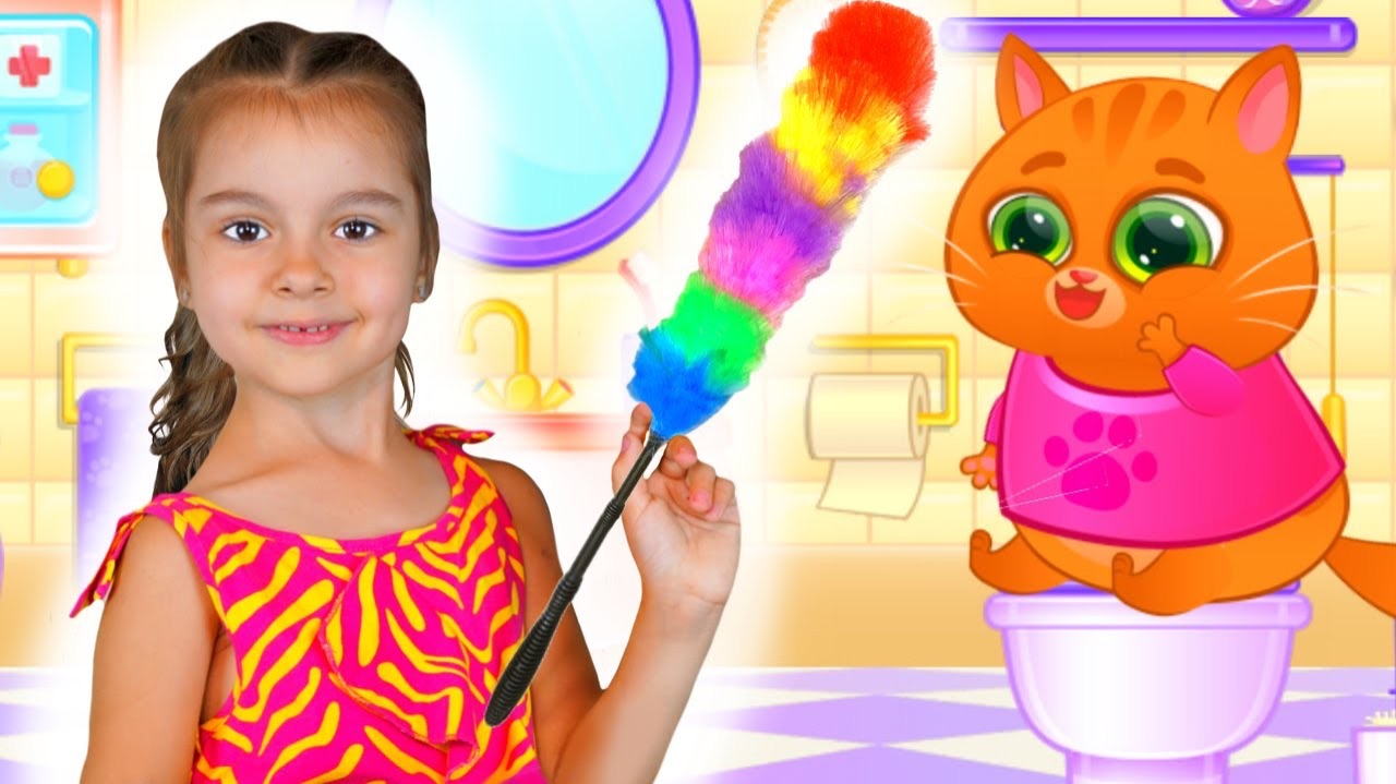 Мультики для детей про котика Bubbu и песика Duddu | Сборник историй про собачку и котика