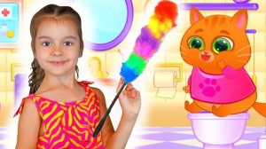 Мультики для детей про котика Bubbu и песика Duddu | Сборник историй про собачку и котика