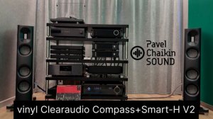 TEST 6.6 vinyl Clearaudio Compass+Smart-H V2