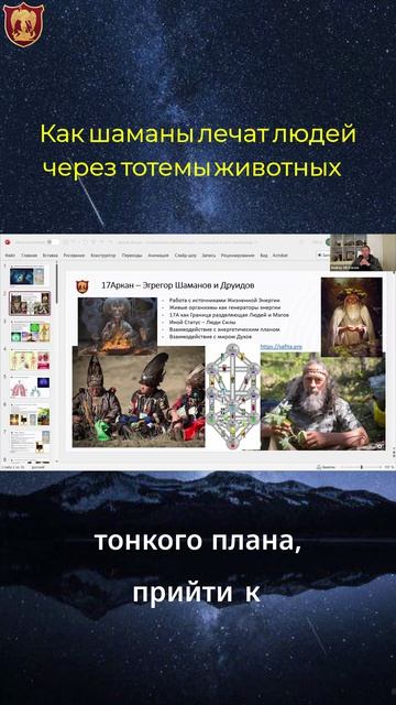+Как шаманы лечат людей через тотемы животных _