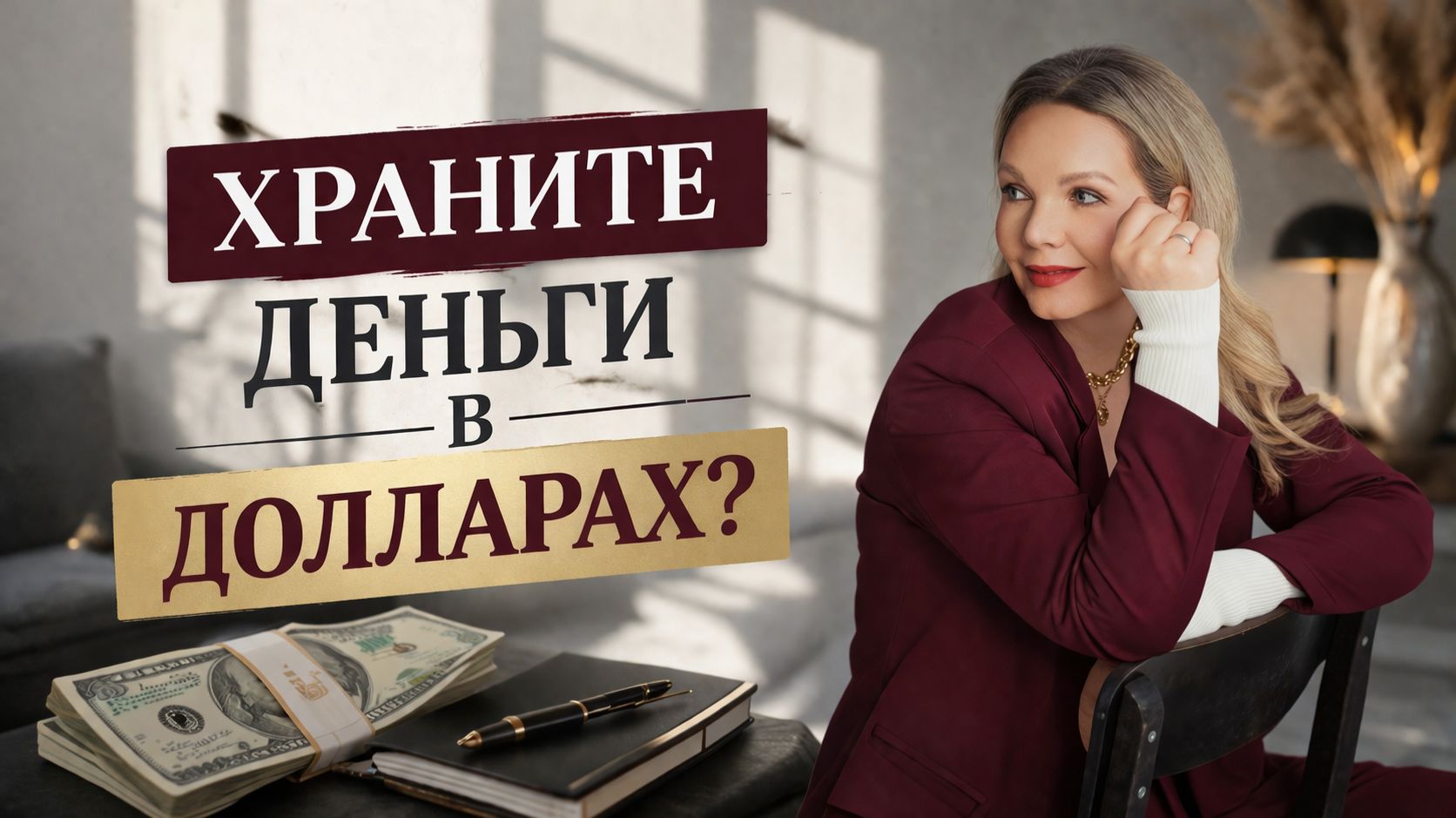 Храните деньги в долларах?