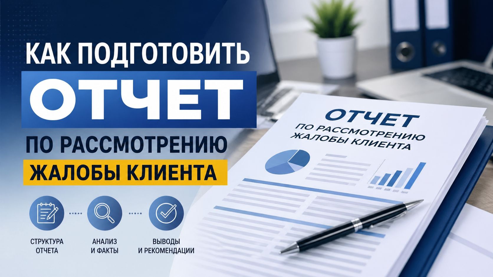 Как подготовить отчет по рассмотрению жалобы клиента