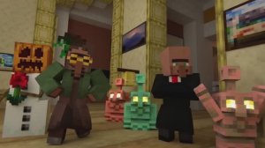 Армия мародеров против армии железных големов, МАЙНКРАФТ АНИМАЦИЯ