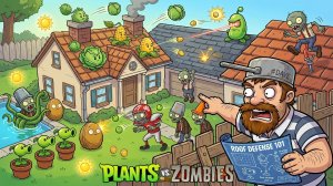 Растения против Зомби Plants vs Zombies CROSSING Mod PvZ Битва прохождение топ