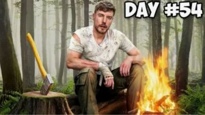 $10,000 ЗА КАЖДЫЙ ДЕНЬ ВЫЖИВАНИЯ В ГЛУШИ! MRBEAST МИСТЕРБИСТ НА РУССКОМ мистер бист