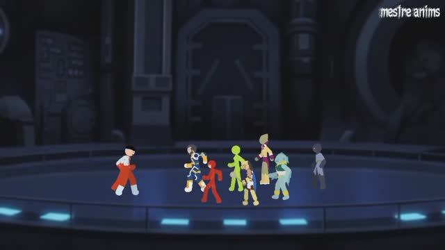 Omni Man ПРОТИВ Стражей земного шара - Анимация узлов на палочках