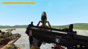 Garry's Mod оружие из гта5 против зомби часть 1