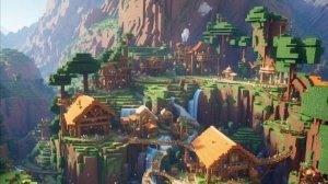 мы переехали в новое место в Minecraft,новый дом и вокруг одни шахты