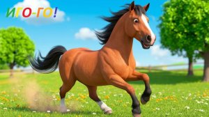 ИГО-ГО. 🐴 Учим движения с песенкой про лошадку