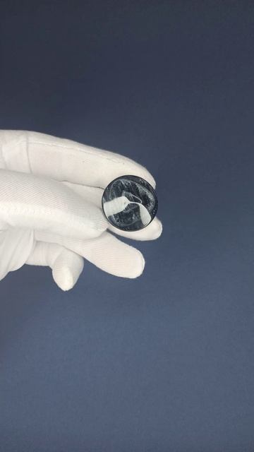 Пуговицы темно серые (размер № 44), Артикул 02113