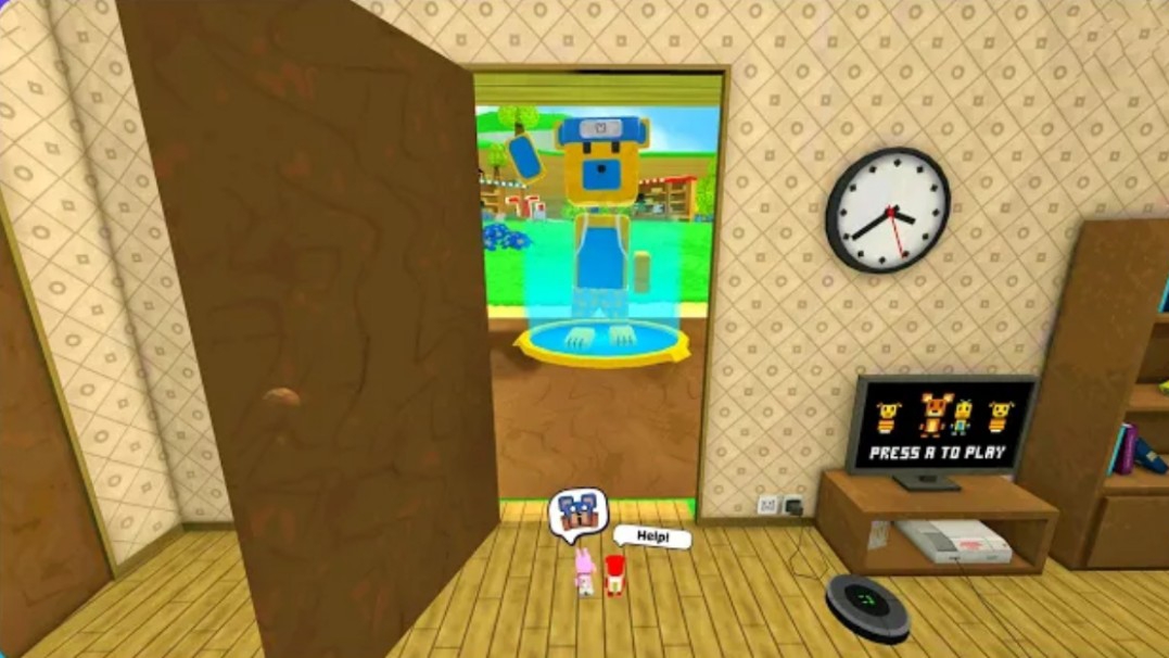 Я нашел потайную кнопку за картиной на стене/ Super Bear Adventure🐻💫