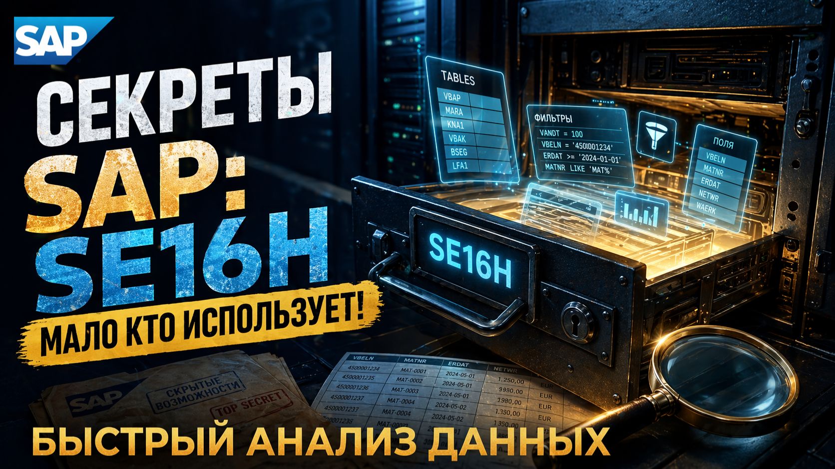 Почему SAP-консультанты игнорируют SE16H? Разбор главных фич