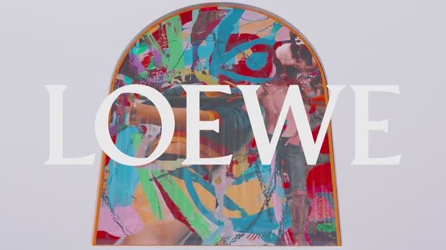 Показ мужской коллекции Loewe осень-зима 2024-2025