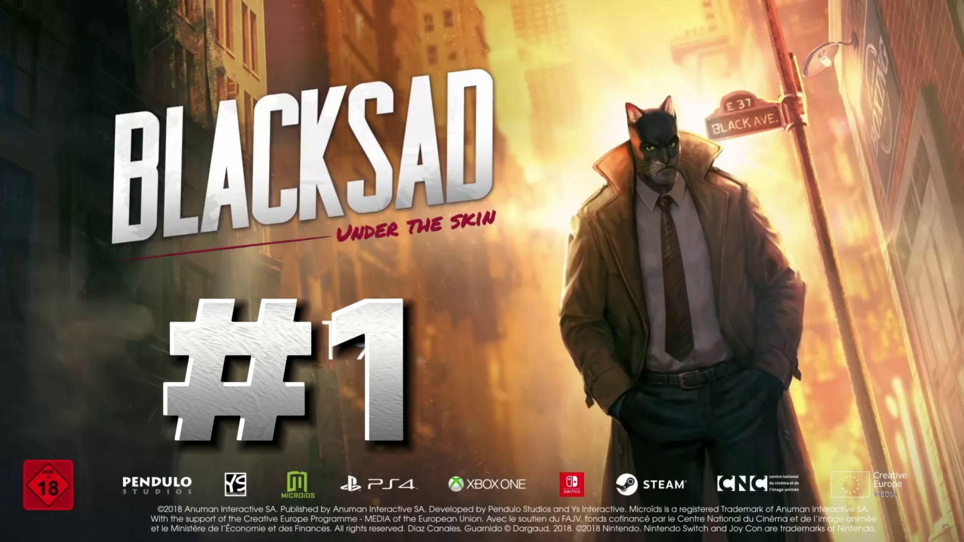 Blacksad: Under the Skin ► Котик детектив ► Прохождение #1