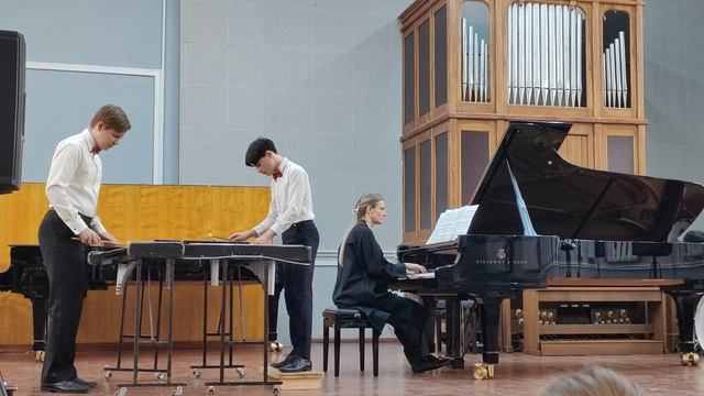 Ансамбль ударных инструментов Д Шостакович Детская полька