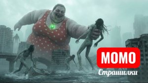 МОМЯ БАБУШКА ГИГАНСКИЙ МОНСТР. СТРАШИЛКИ МОМО.