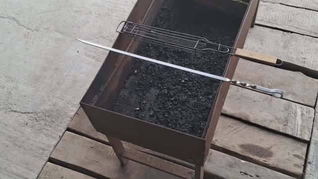 Мангал своими руками из металла чертёж, схема как сварить