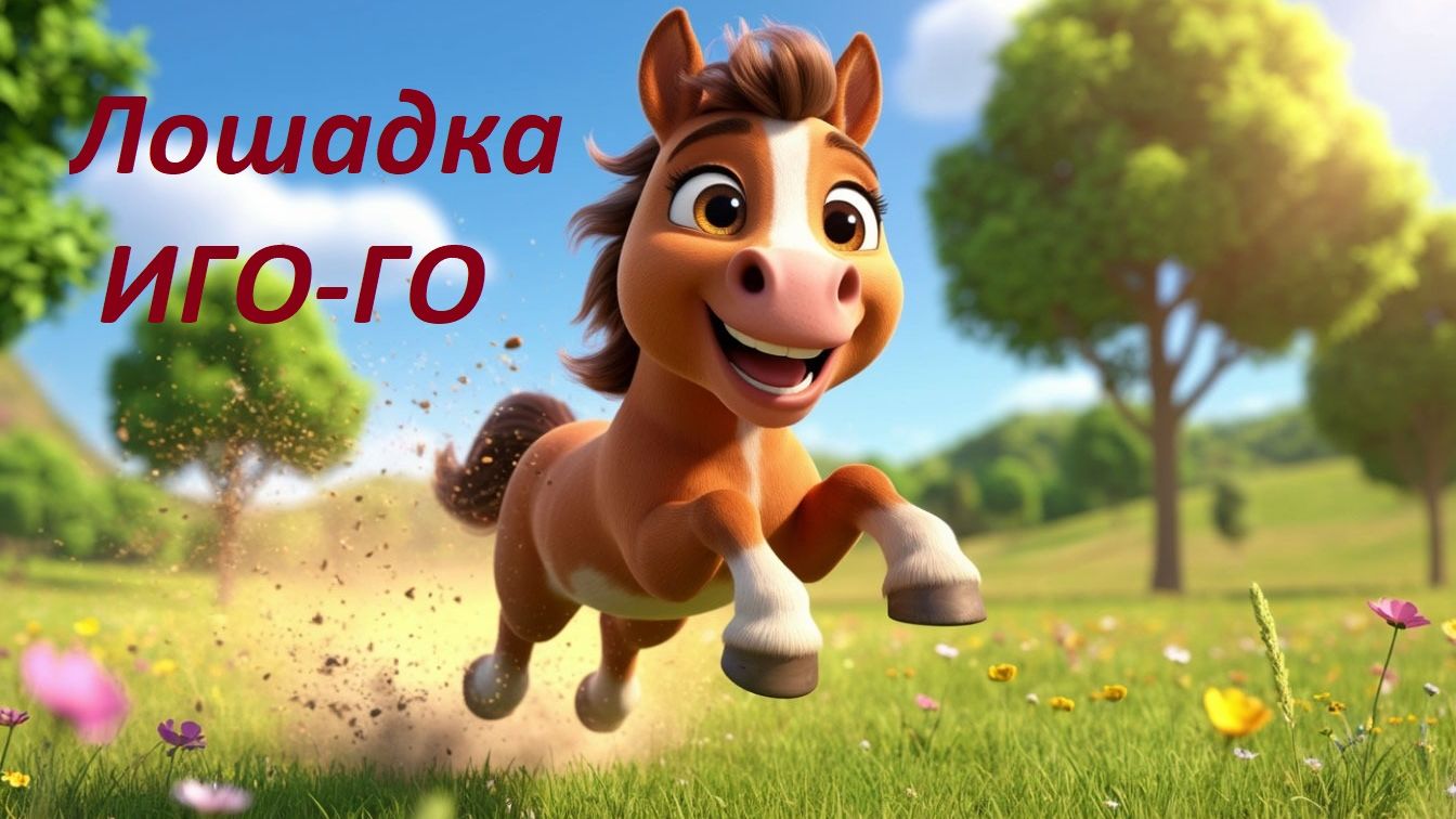 Лошадка ИГО-ГО 🐴 Самая залипательная песенка для малышей
