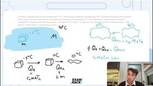 В стакан содержащий лед при температуре 5 C налили воду имеющую температуру 40 C - 25424