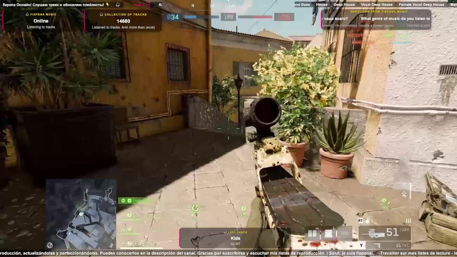 Re-Play | 🎵  fizpona music — Режим куратора 🎧 | Battlefield 6 | Прослушивание музыки вне потока.#3