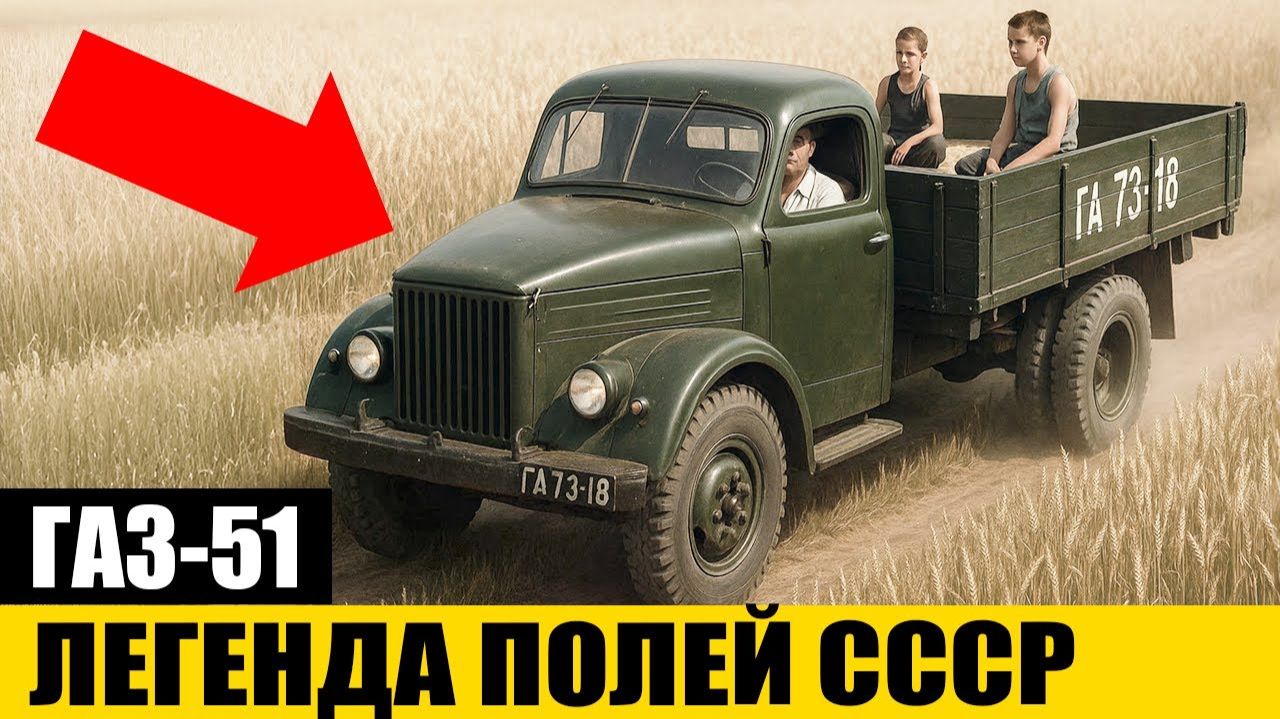 ГАЗ-51 Почему этот автомобиль любил весь народ СССР