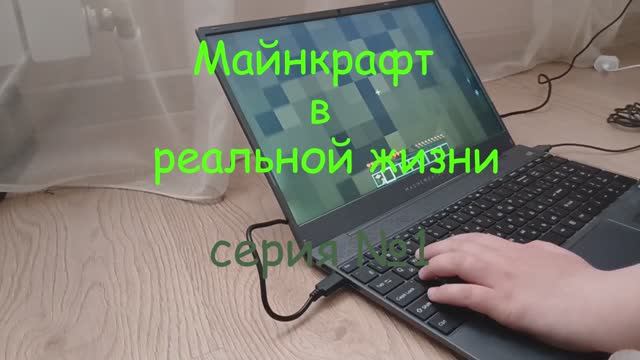 майнкрафт в реальной жизни серия №1