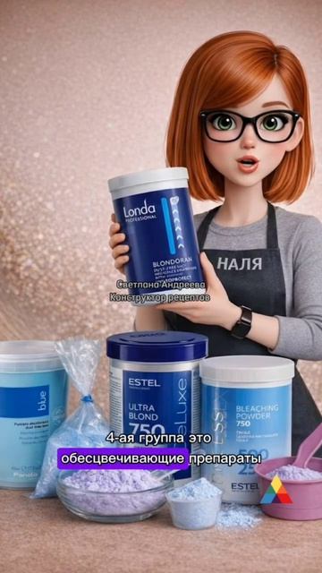 Виды и групы красителей