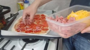 как приготовить быстро пицу