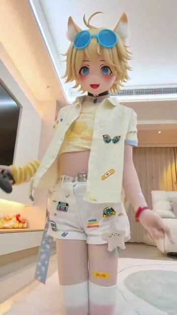 Kigurumi Fox Tomboy Doll.