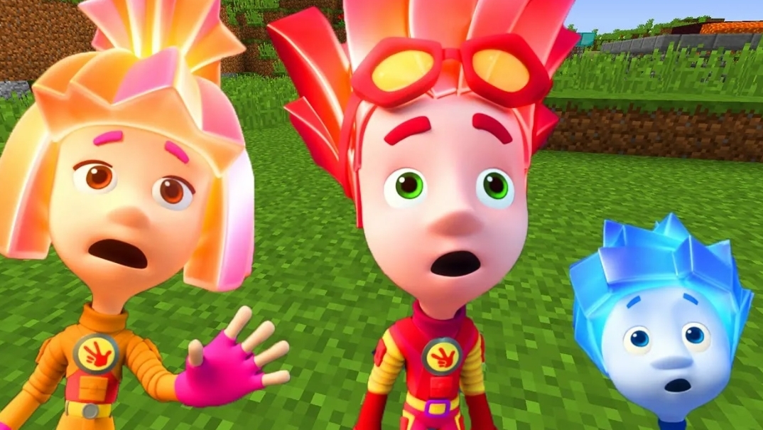 ФИКСИКИ ПРОТИВ КРАБОТОВ. МУЛЬТФИЛЬМ ИГРА ДЛЯ ДЕТЕЙ