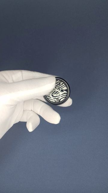 Пуговицы черные/серый камень (размер №60), Артикул 02546