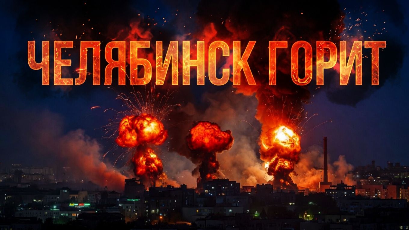 В Челябинске отражена атака беспилотников взрывы и работа ПВО над городом