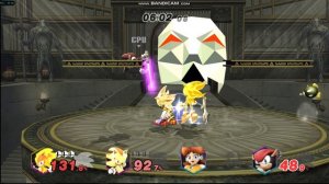 SUPER SMASH REX - Super Sonic vs Super Shadow vs Daisy (StupidMarioFan) (Sport Outfit) Vs Mighty