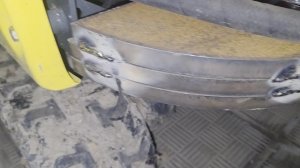 часть 2. доработка противовеса на миниэкскаваторе Rippa r 319