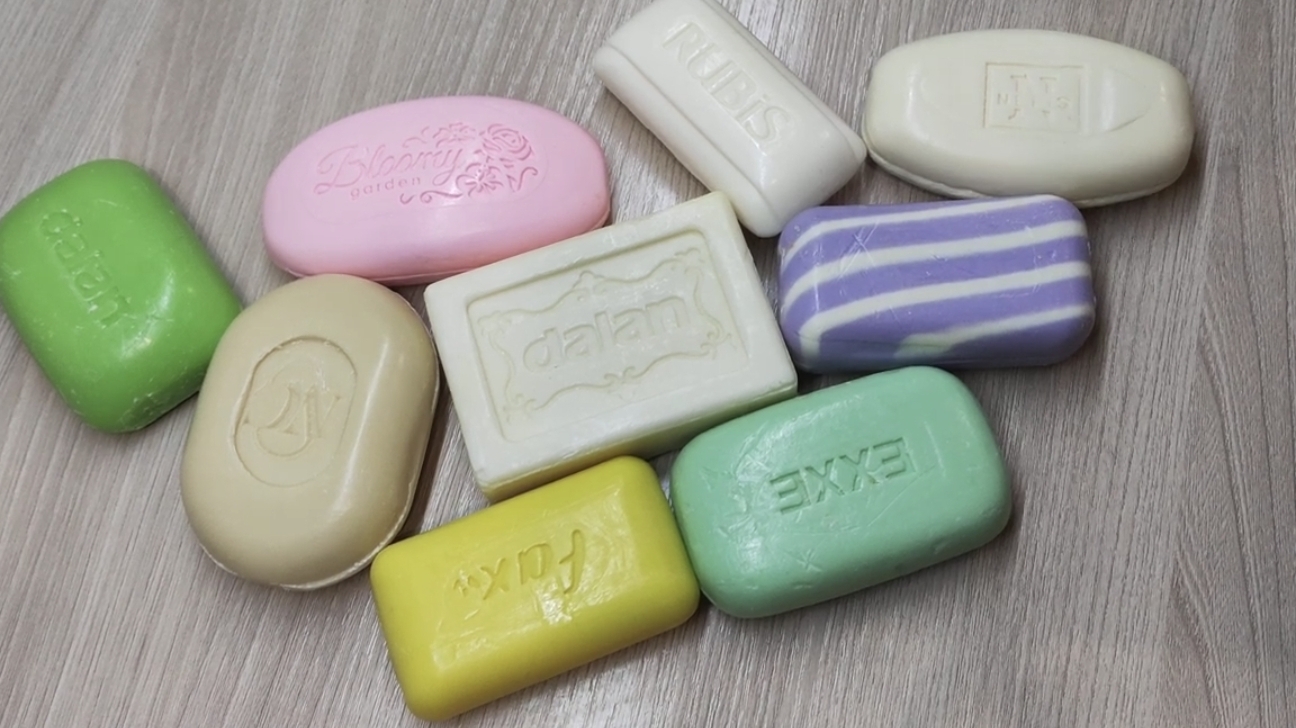 АСМР/ РЕЗКА МЫЛА