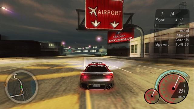 Need For Speed Underground 2 Даже на высоком уровне сложности мне никто не соперник всех порву.