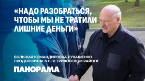 "Надо в порядок привести, чтобы люди довольны были". Лукашенко с командировкой в Петриковском районе