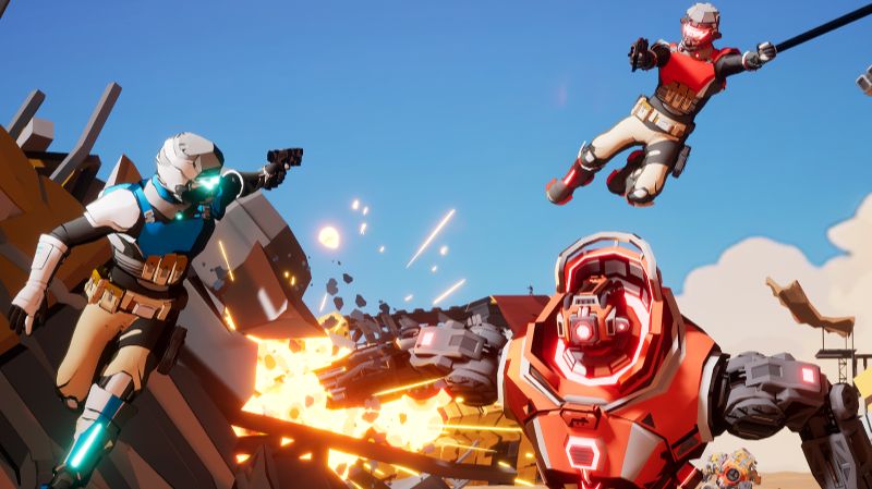 Разработчики анонсировали шутер ShatterRush в духе Titanfall с полной разрушаемостью