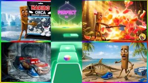 BRAINROT ORCA BRAINROT TRALALERO BRAINROT CAR BRAINROT EXTINCTION Tiles Hop EDM