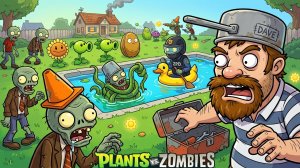 Зомби против растений Plants vs Zombies CROSSING Mod PvZ Битва прохождение топ