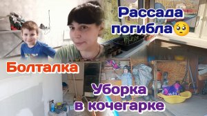 Уборка в кочегарке/Поплакала.Бомбануло/Рассада/Болталка  Часть 3