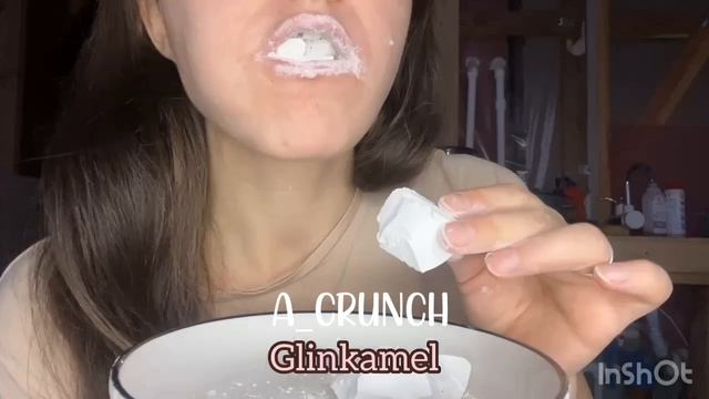 Мел Мечта/Влажный и Сухой хруст/Glinkamel/ASMR 🌸🍒